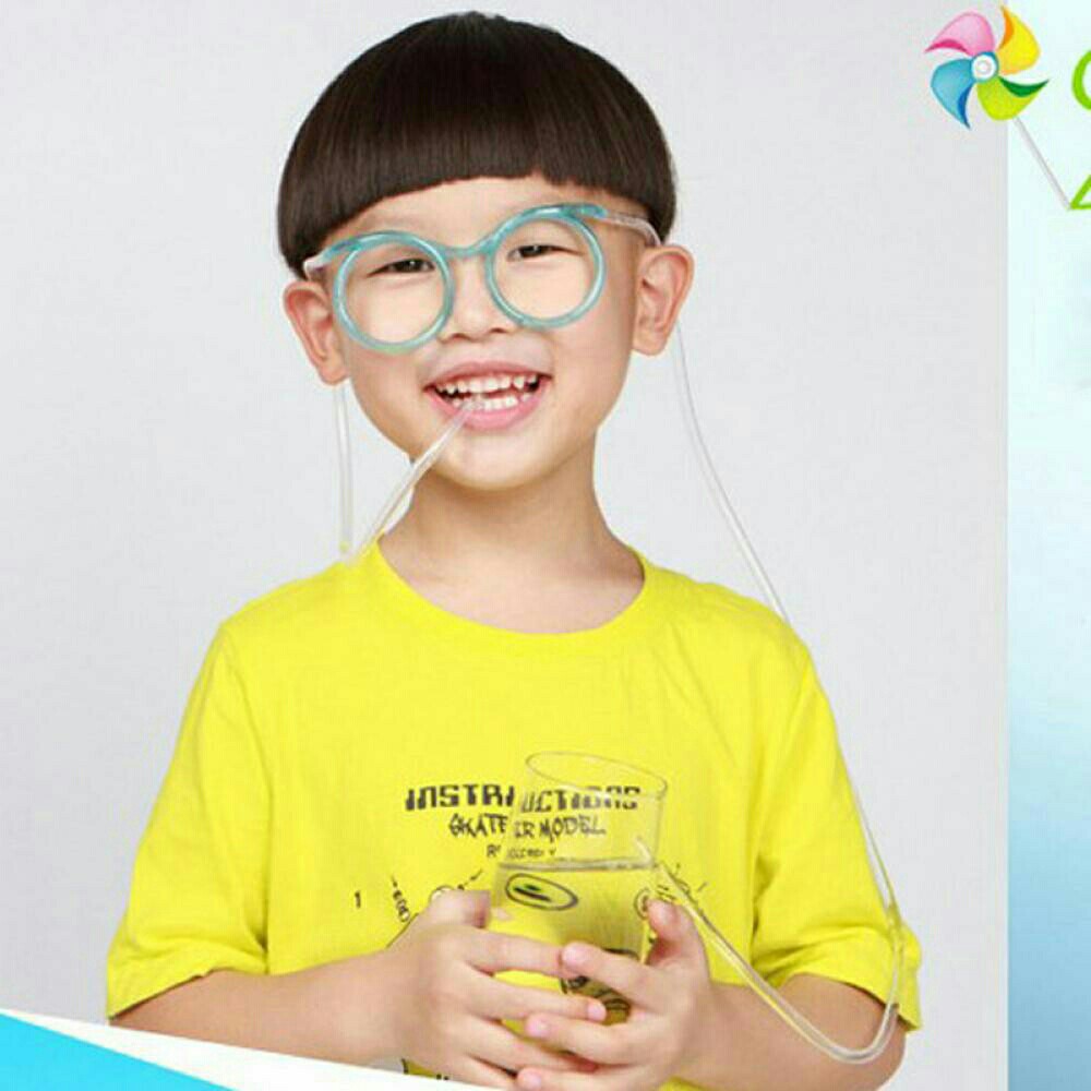 Novelty Juice Toys Straw Glasses Kids Long Tube Fun Drinking, Hobbies