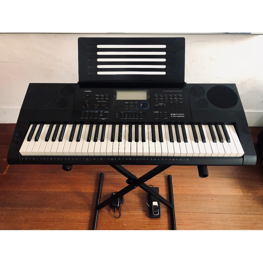 Piano keyboard Casio CTK6200, Hobbies & Toys, Music & Media, Musical