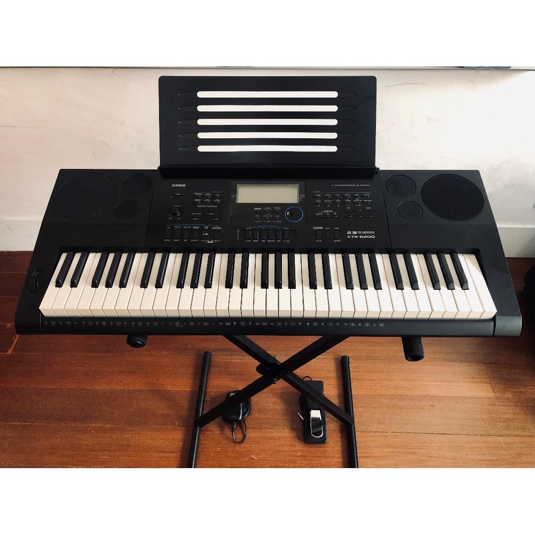 Casio ctk 6200 specs top