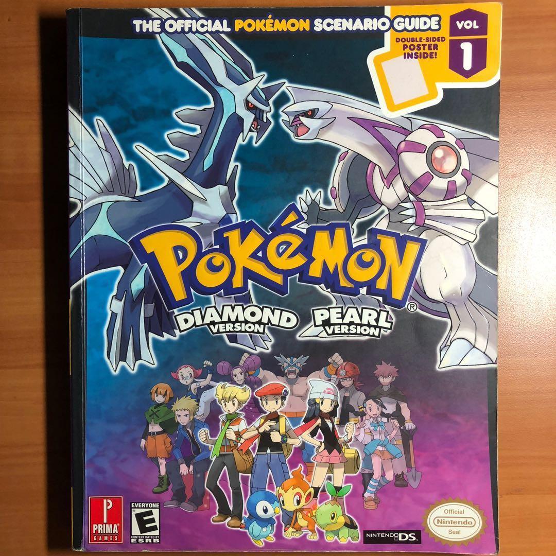 Wallpaper Pokemon Diamond And Pearl Scenario Strategy Guide Books Free