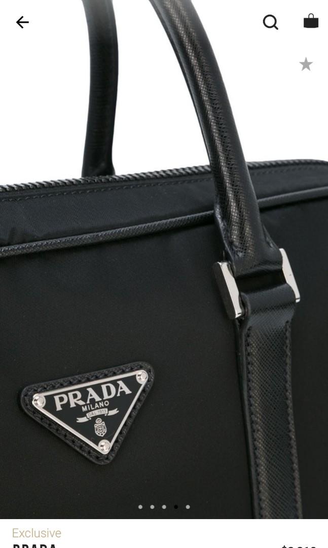 Prada Briefcase 2VE368 Laptop Bag Men s Fashion Bags Briefcases