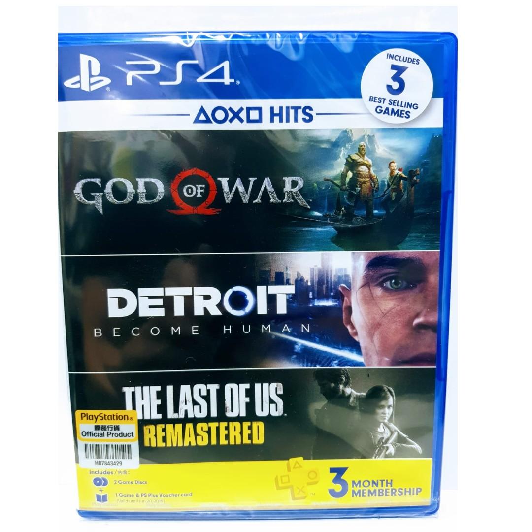 ps4 god of war last of us bundle