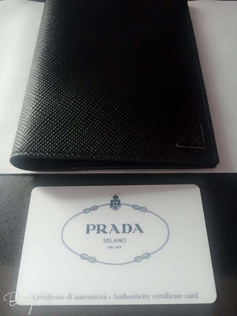 Selling Brand New Prada Passport Cover, Men's Fashion, Watches ...