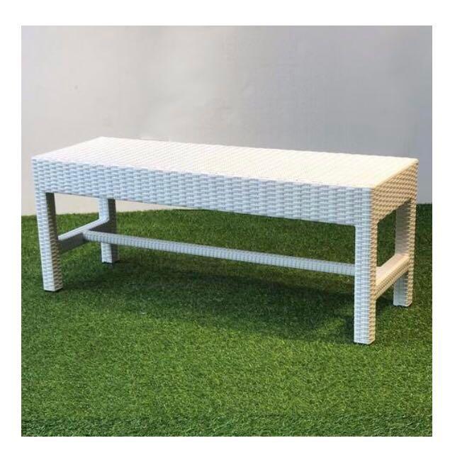 Sing Wicker Outdoor Bench White Furniture Tables Chairs On Carou - Patio Bench And Coffee Table Sing Wicker Outdoor Bench White Furniture Tables Chairs On Carou - Patio Bench And Coffee Table