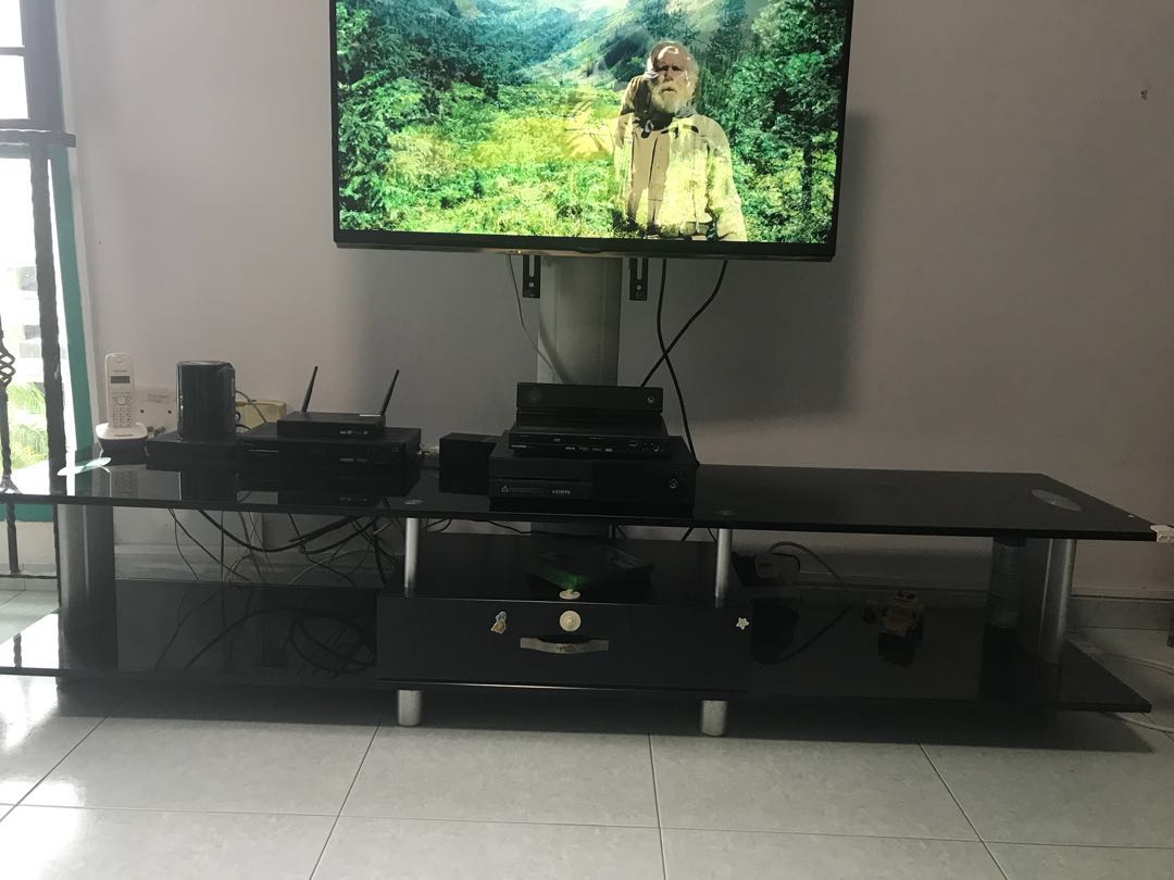 Standalone Tv Console Furniture Shelves Drawers On Carou Photo
