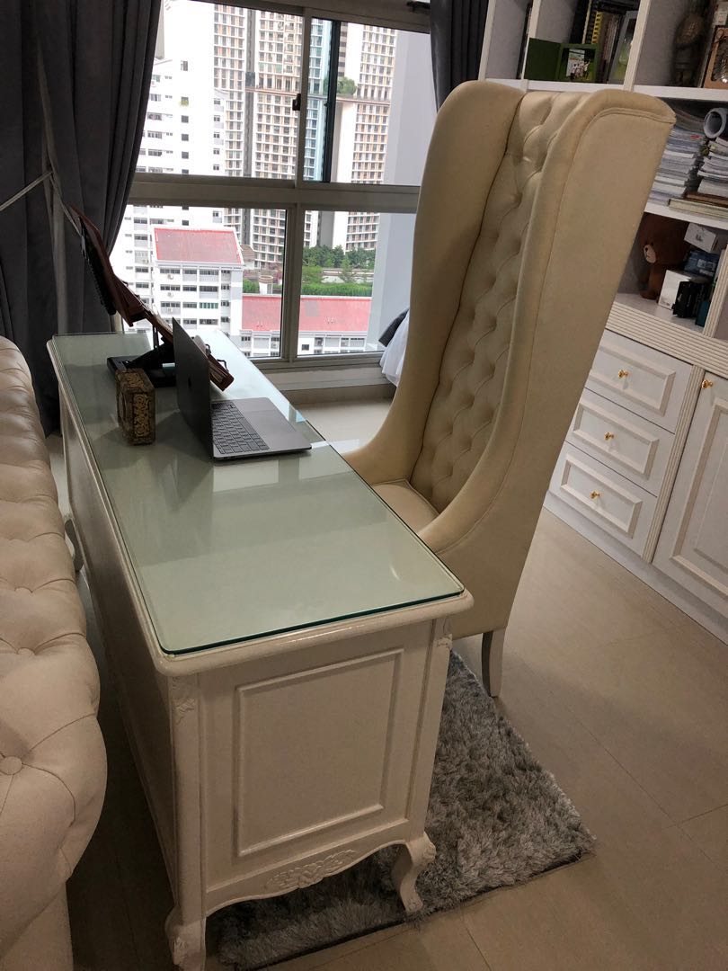 Study Table And Chair Set To Let Go Furniture Tables Chairs On Carousell