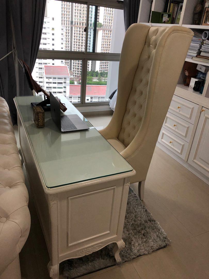 study table and chair set to let go