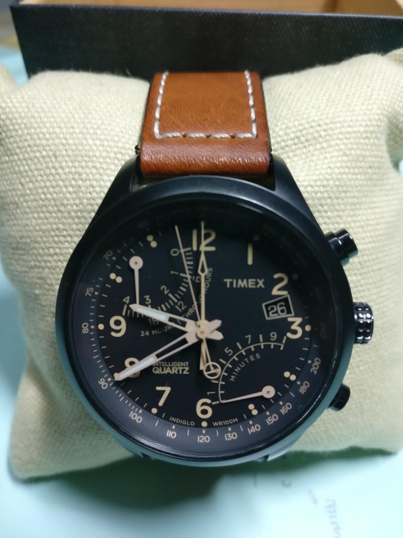 Timex Intelligent Quartz Flyback Chronograph Watch, Men's Fashion, Watches  & Accessories, Watches on Carousell
