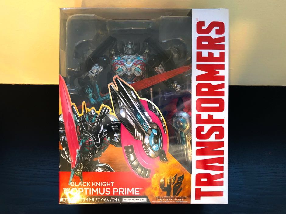 Transformers Movie 4 Age Of Extinction Aoe Black Knight Optimus Prime Toys Games Bricks Figurines On Carousell - roblox transformers age of extinction