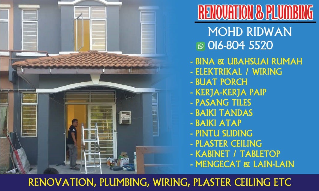 Tukang Rumah Kajang Mohd Ridwan 0168045520 Services Others On Carousell
