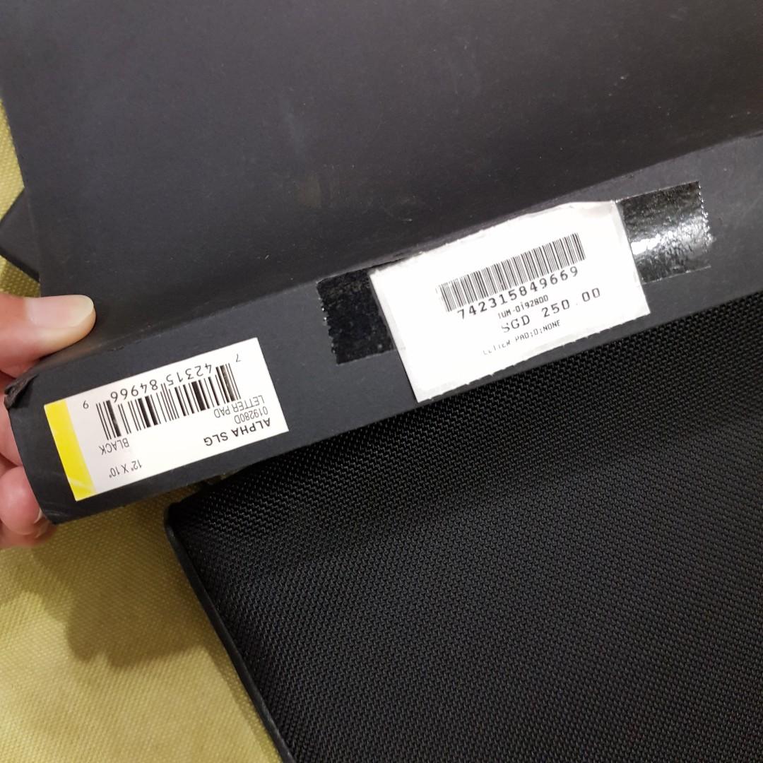 tumi alpha letter pad