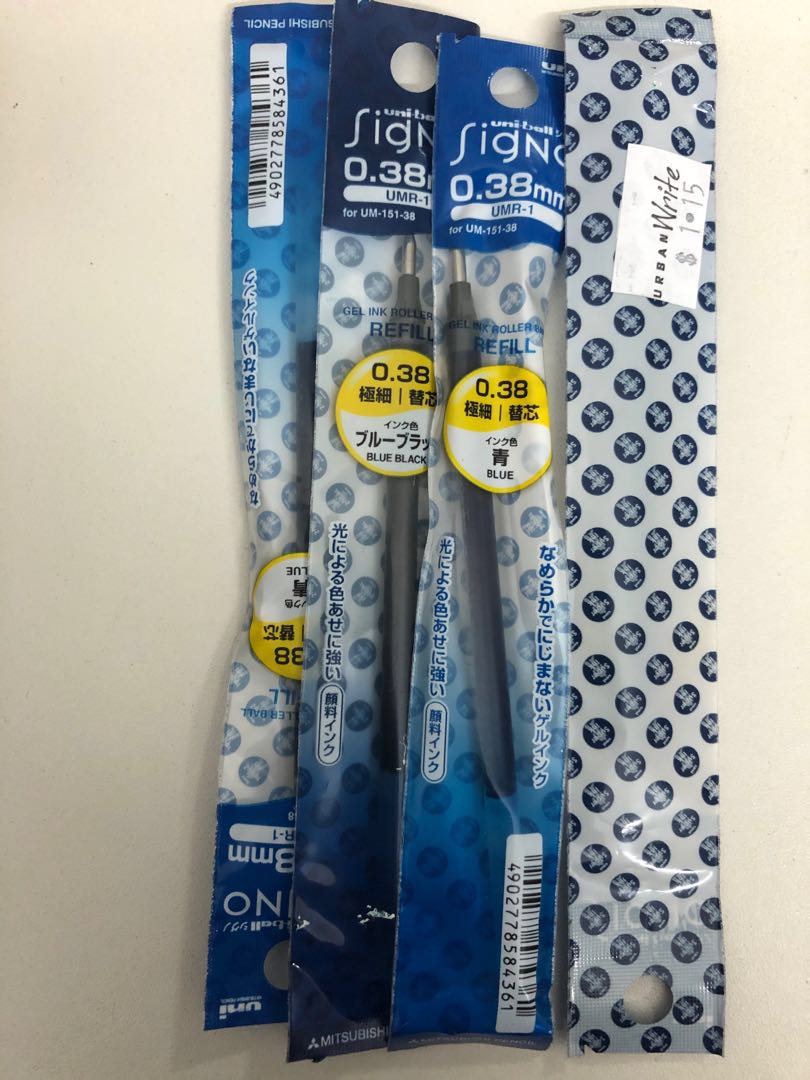 Uniball Signo Pen Refills, Hobbies & Toys, Stationery & Craft, Other