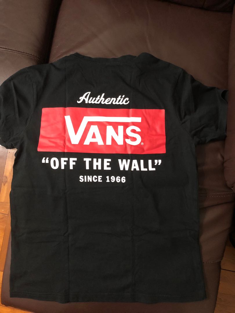 red vans tee