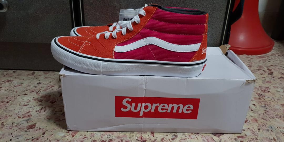 Vans x supreme ss 18 2025