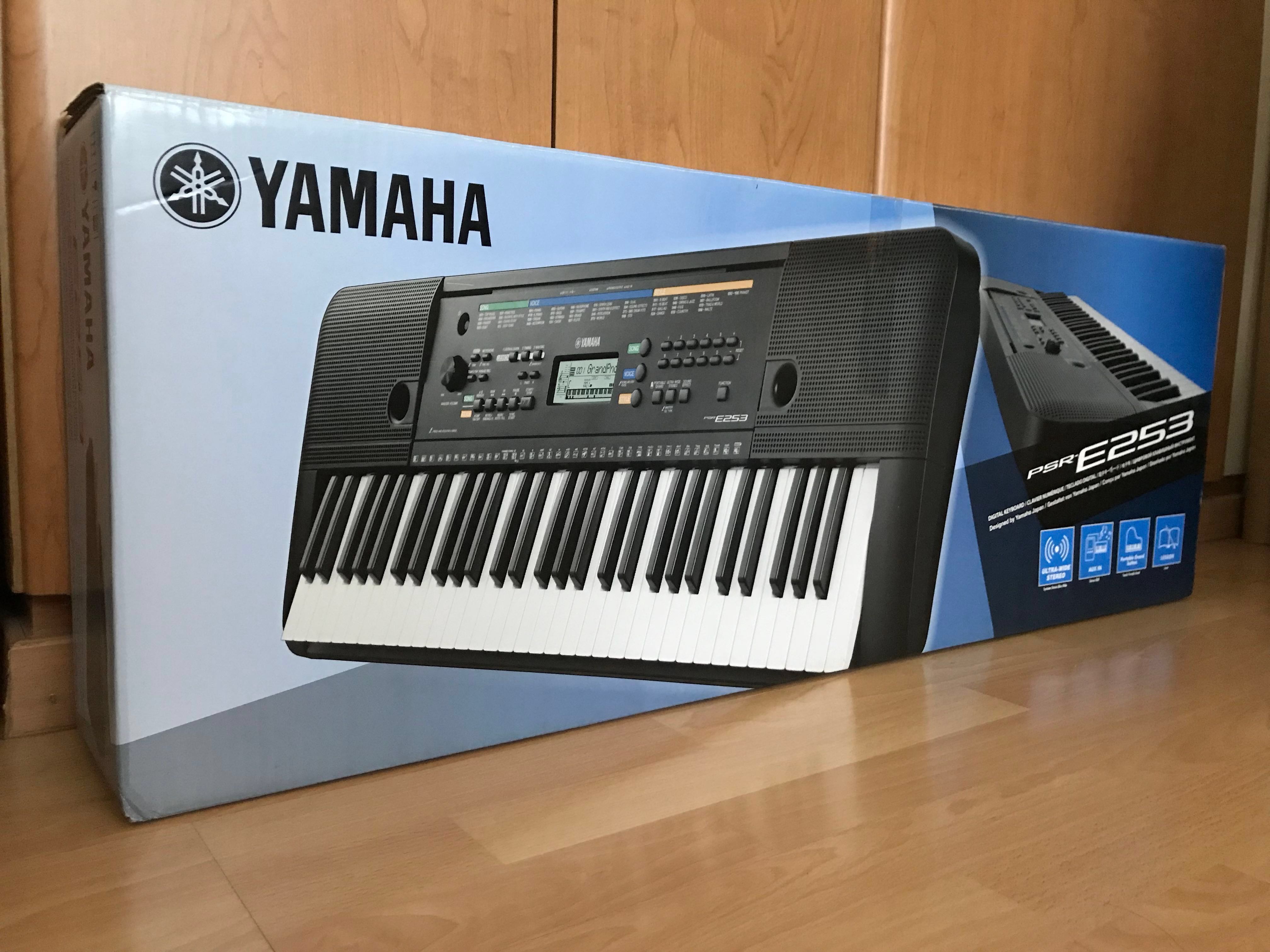 Yamaha psr e253 shop midi