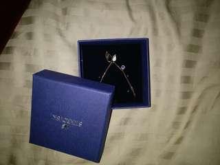 Swarovski Duo Wing Necklace