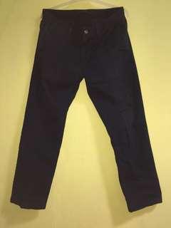 Chino zara navy