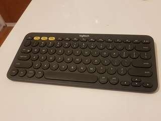 The Logitech K380 Multi-Device Bluetooth keyboard