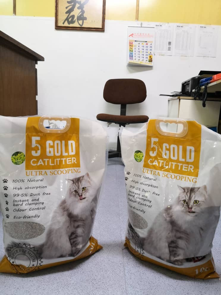 5 Gold Cat Litter (10 litres), Pet Supplies, Homes & Other Pet