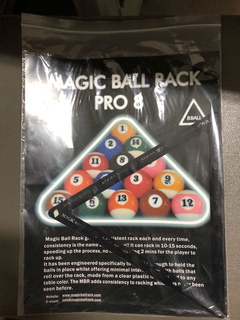 magic rack billiards on 8 Ball Pool Magic Rack Everything Else On Carousell