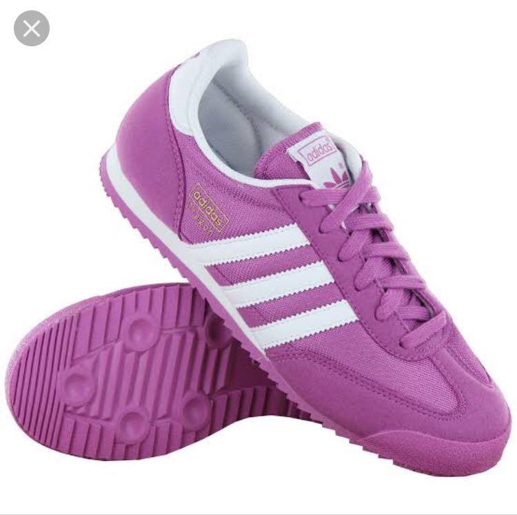 Adidas dragon purple sneakers, Women's 