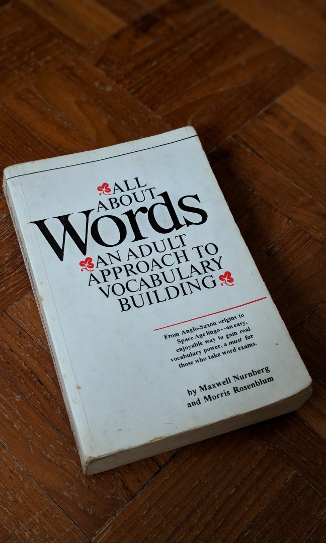All About Words - An Adult Approach To Vocabulary Building