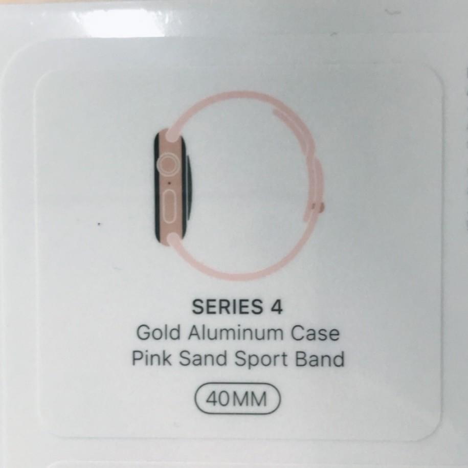 apple watch series 4 40mm pink sand
