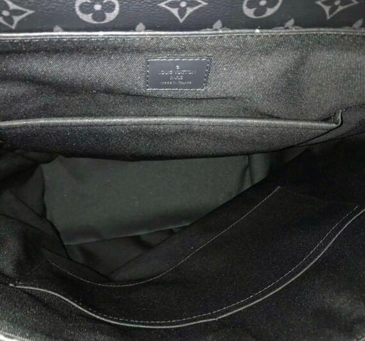 Louis Vuitton Black Monogram Eclipse Steamer Backpack 624lvs316 at
