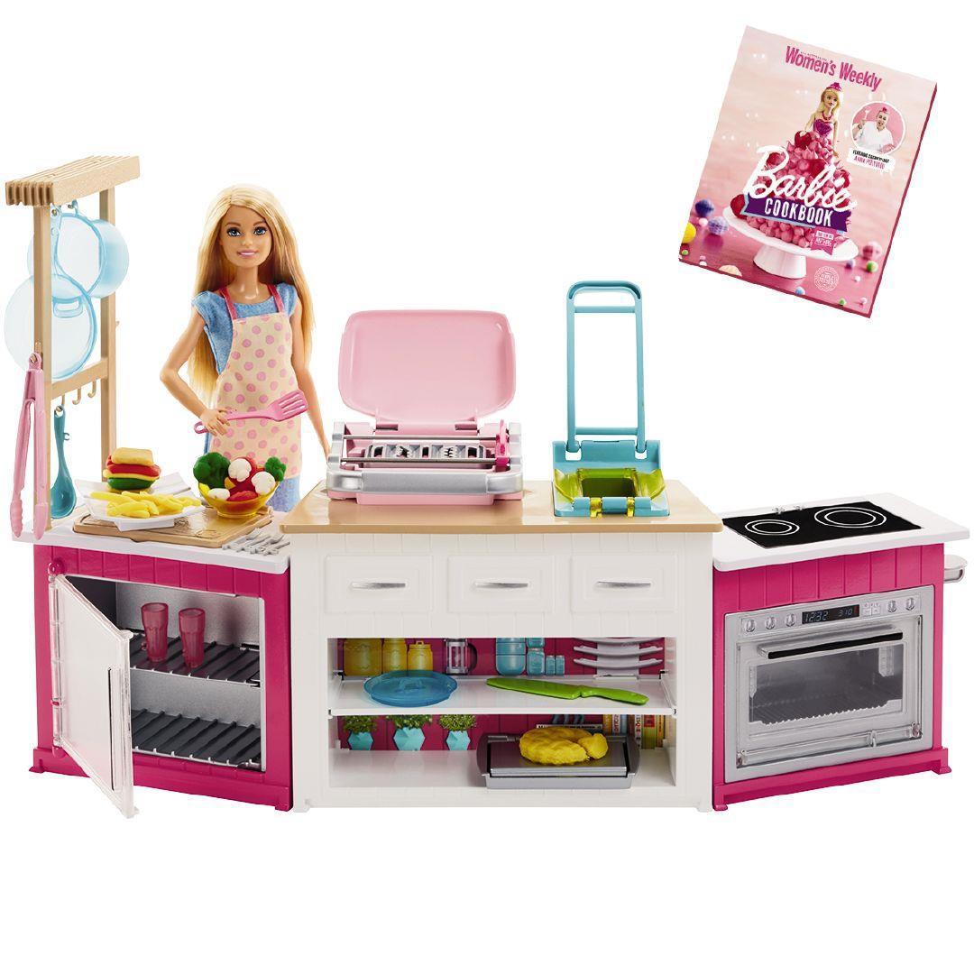 barbie doll kitchen games