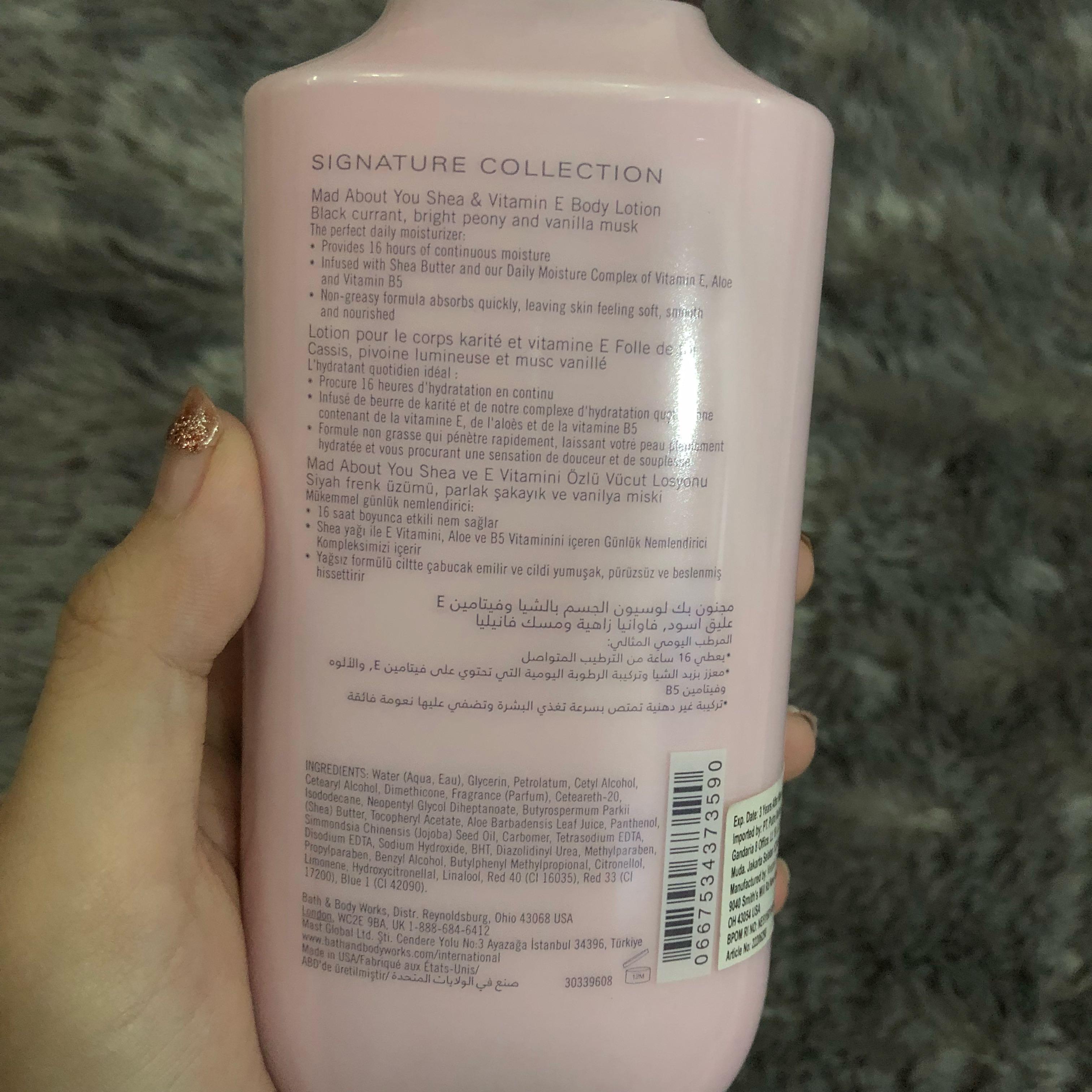 Bath Body Works Lotion Mad About You Kesehatan Kecantikan Kulit Sabun Tubuh Di Carousell