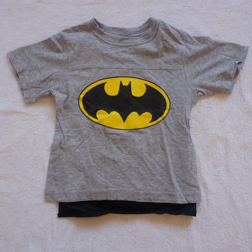 boys batman shirt with cape