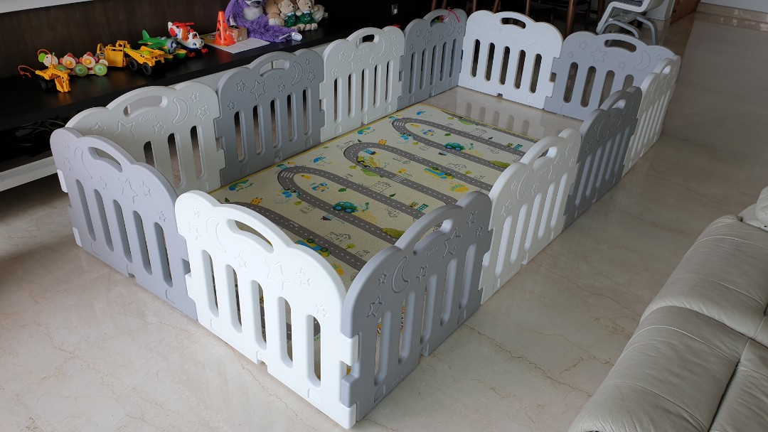 Caraz Premium Baby Safety Fence Korean Babies Kids Babies