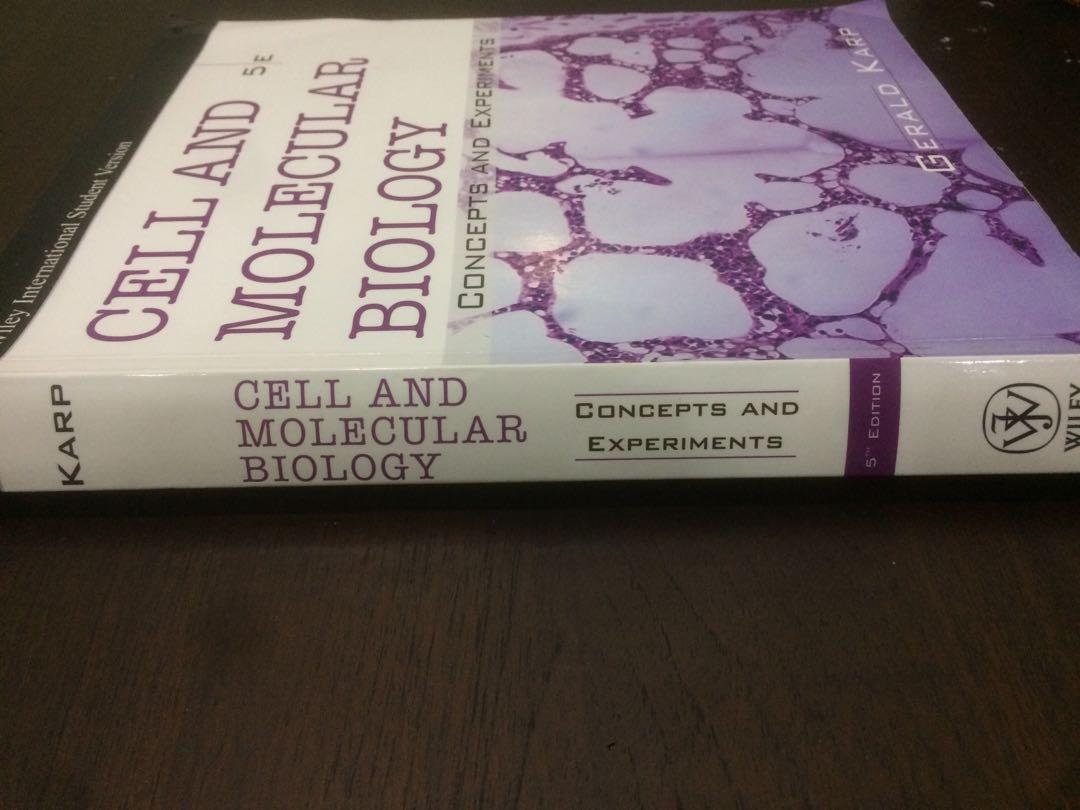 Cell And Molecular Biology Textbook Books Stationery Textbooks Tertiary On Carousell