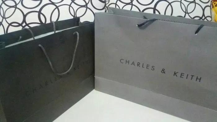 charles and keith shopping bag