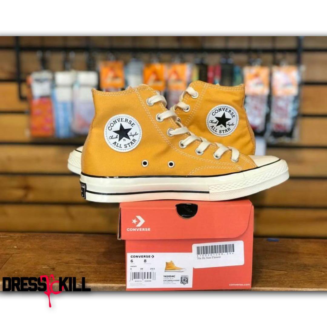 baby sunflower converse