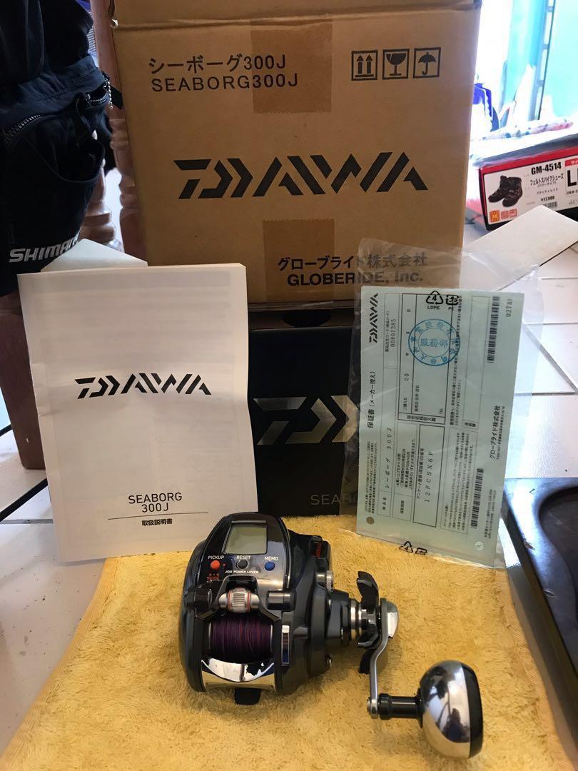 Daiwa Seaborg 300j 運動休閒 戶外休閒在旋轉拍賣 Daiwa Seaborg 300j 運動休閒 戶外休閒在旋轉拍賣