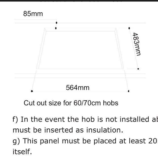 Delizia kitchen gas hob, TV & Home Appliances, Kitchen Appliances