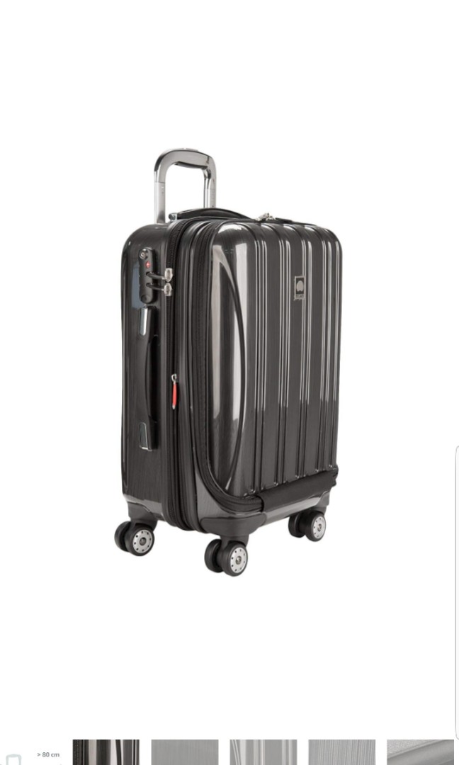 delsey luggage helium aero expandable spinner trolley