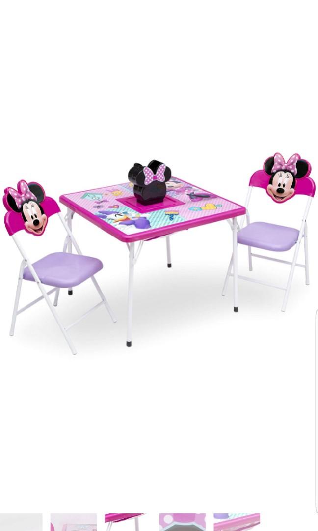 Disney Minnie Mouse Delta Children 4 Piece Kids Furniture Set