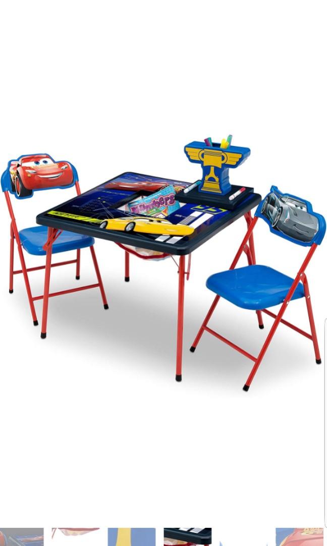 Disney Pixar Cars Delta Children 4 Piece Kids Furniture Set