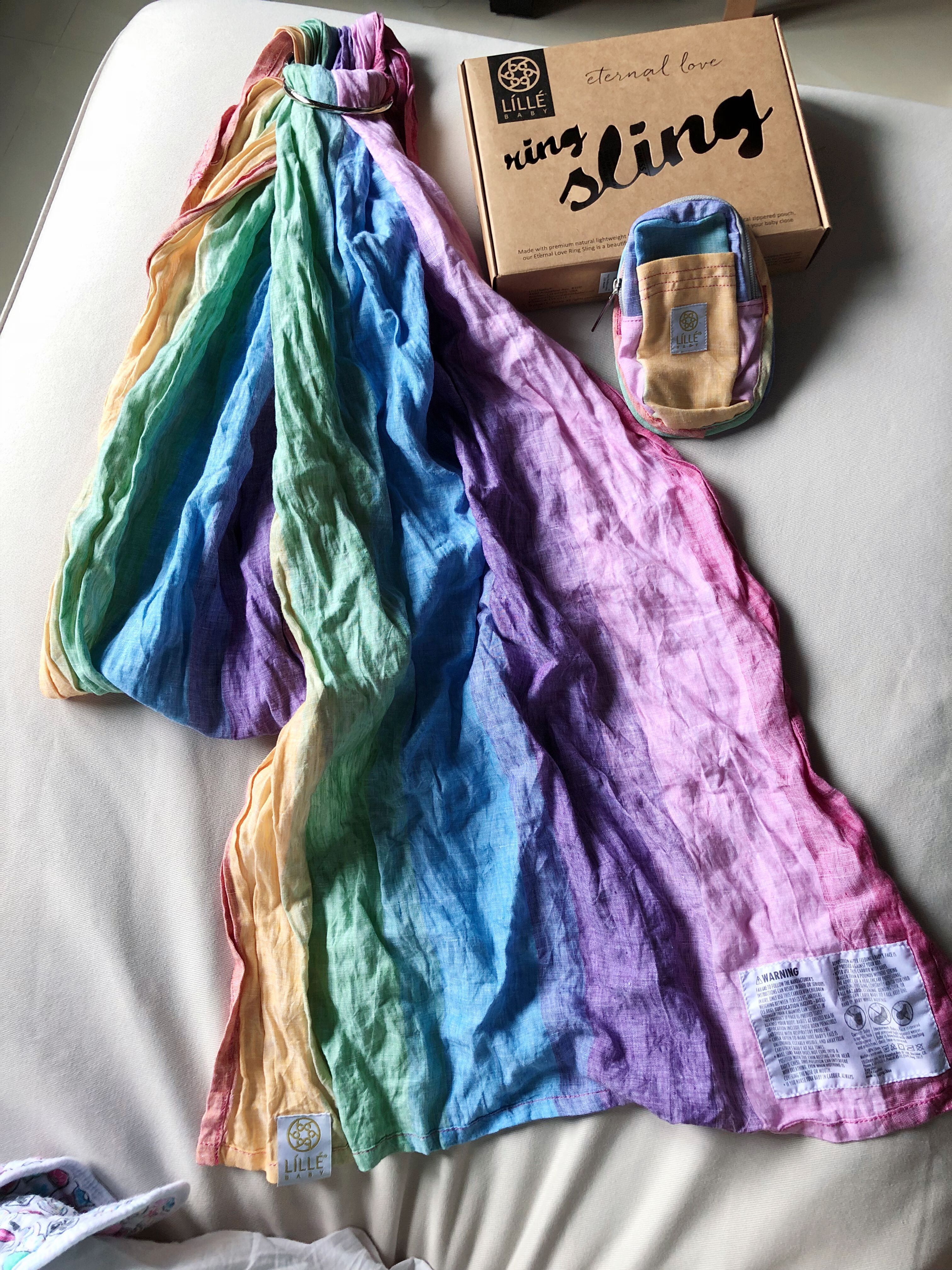 EEUC Lillebaby Rainbow Ring Sling