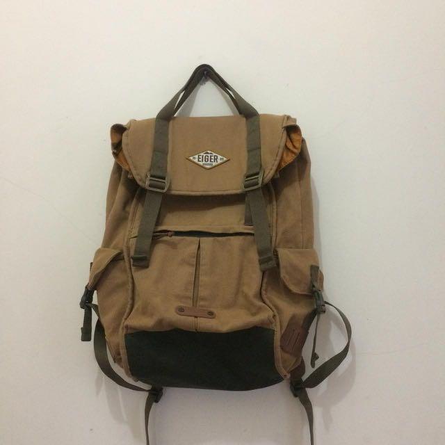 Eiger 1989 Cruiser Backpack Tote Bag 25L
