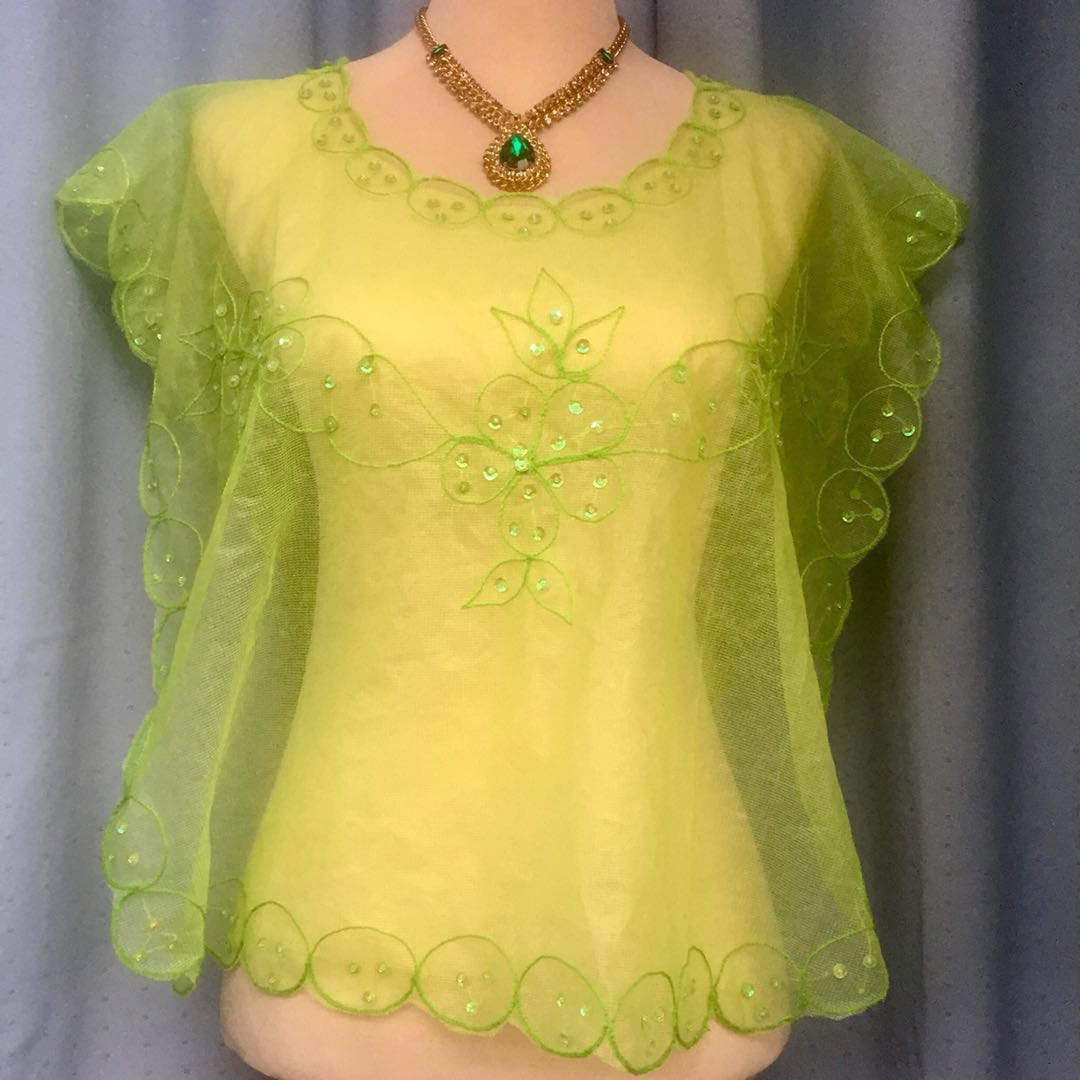 Filipiniana Kimona, Women's Fashion, Dresses & Sets, Traditional ...