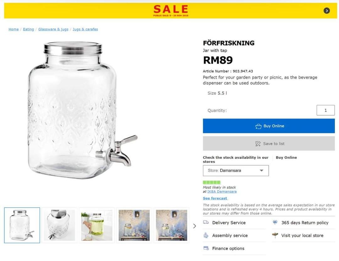 Ikea Drinks Dispenser In Wv10 Wolverhampton For 5 00 For Sale Shpock