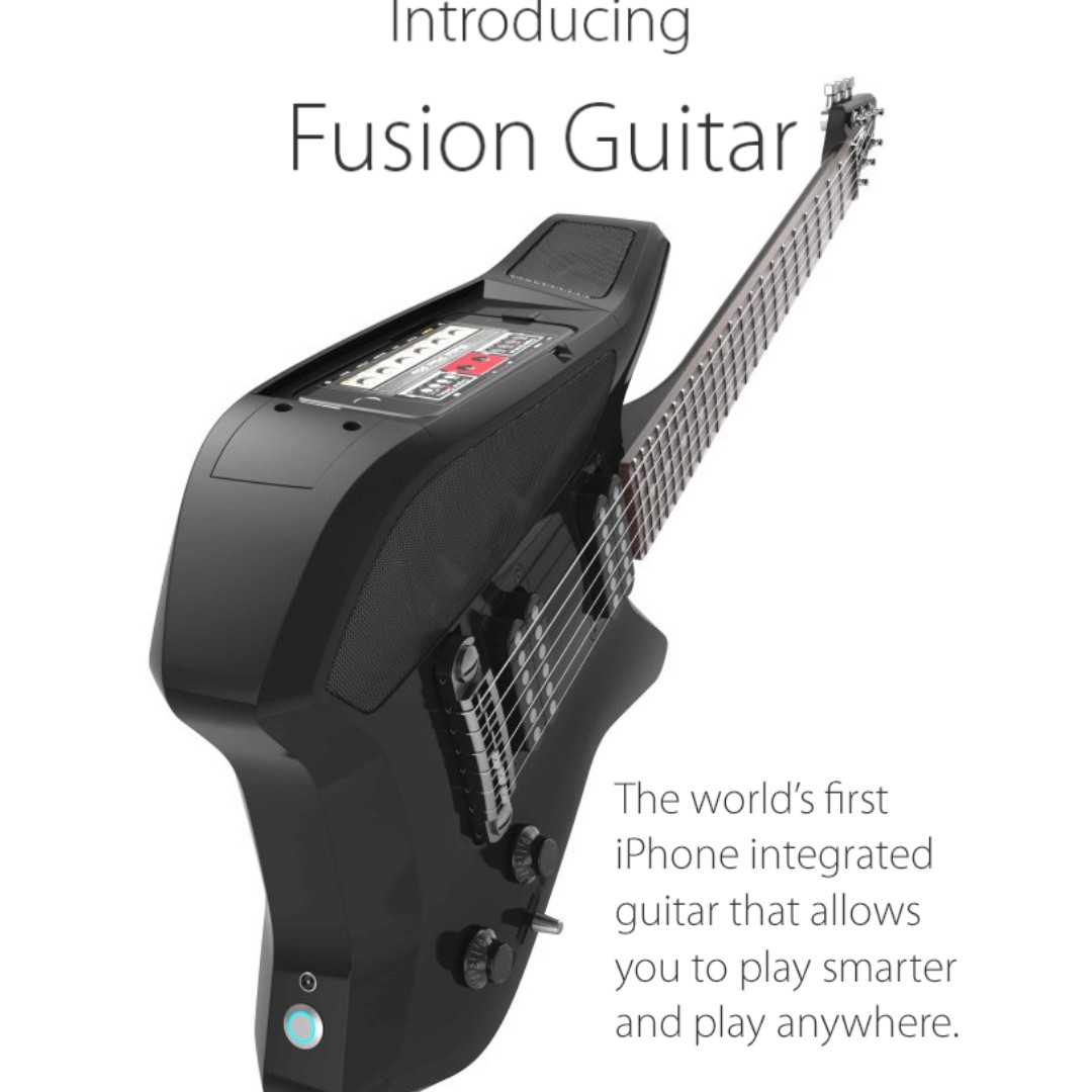 Iphone Electric Guitar
 - Fusion Guitar The World S Most Advanced Electric Guitar Iphone Music Media Music Instruments On Carousell