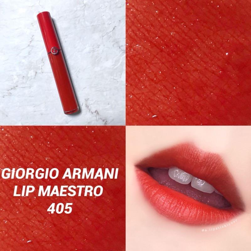 Giorgio Armani Lip Maestro Sultan 405 Health Beauty Makeup On Carousell