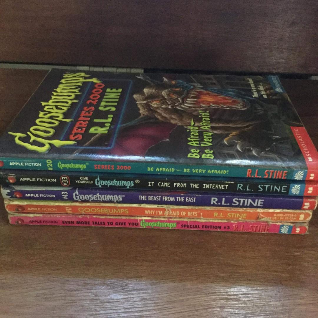 Goosebumps Assorted Books Hobbies Toys Books Magazines Storybooks On Carousell
