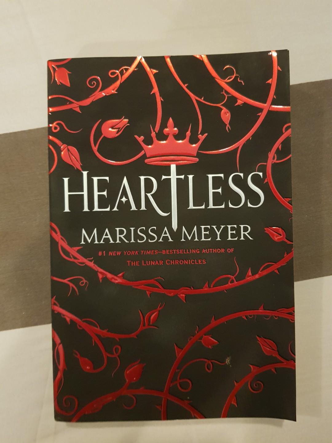 Heartless By Marissa Meyer Paperback Books Stationery Books
