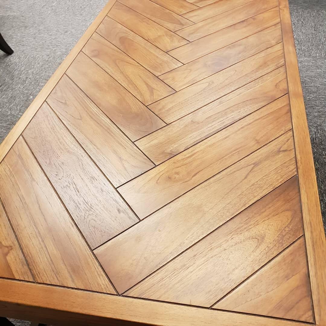 Herringbone Coffee Table (Black Friday Special 30), Furniture & Home