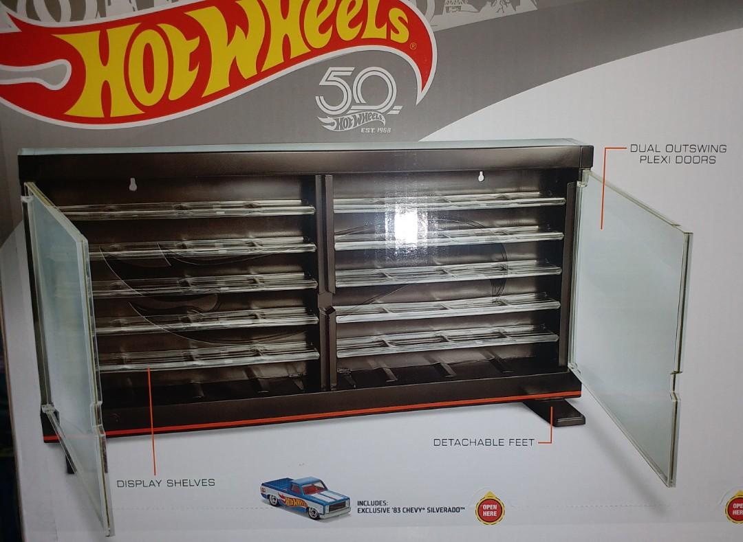 Hot Wheels 50th Anniversary Display Case, Hobbies & Toys, Collectibles
